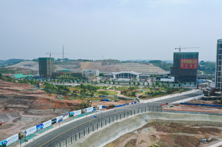 內江高鐵站前廣場交通樞紐工程暨內江電子商務產業(yè)園項目